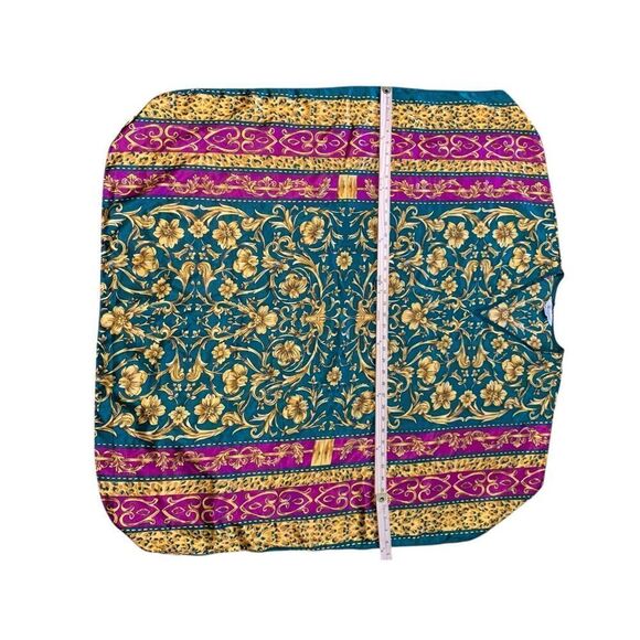 NEW WITH TAGS VINTAGE 90's boho WINLAR kaftan long maxi dress casual one size fi - Picture 13 of 14